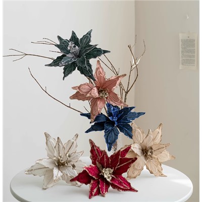 Цветы на елку