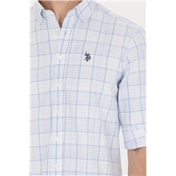 Erkek Su Yeşili Uzun Kollu Gömlek