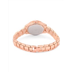 LADIES EMBELLISHED DECO ANALOG WATCH