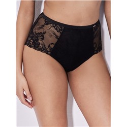 Трусы Sublime classic с завышенной талией (черн) Alles