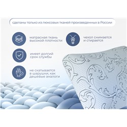 Подушка Асветида Solido 50х70х14 с эффектом памяти(жесткая)