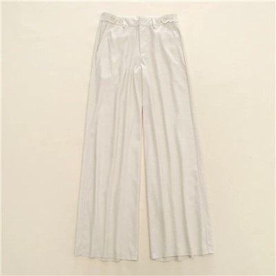 Женские широкие брюки из смесового льна и вискозы  Forever* 21