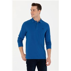 Erkek Saks Basic Sweatshirt