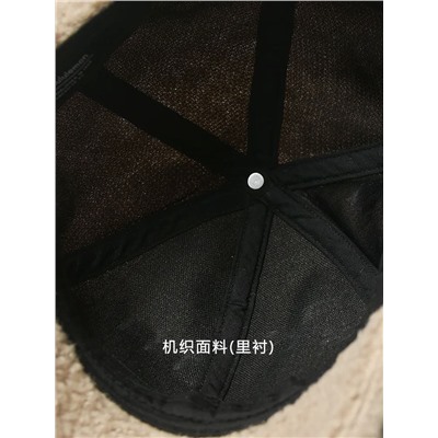 Бейсболка шерпа из плюшевого материала tedd*y  lululemo*n   Экспорт