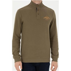 Erkek Haki Sweatshirt