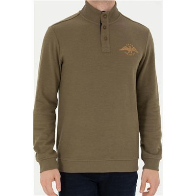 Erkek Haki Sweatshirt
