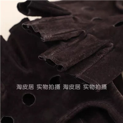 Женские замшевые перчатки без пальцев  ZAR*A