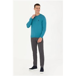 Erkek Antrasit Kanvas Pantolon