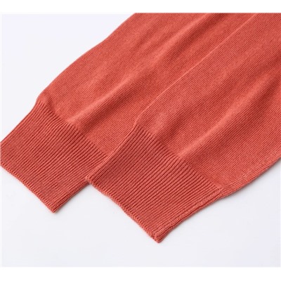 Женский ​​мягкий и универсальный, эластичный трикотажный свитер