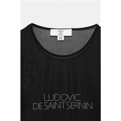 SHINY TEXT T-SHIRT LUDOVIC DE SAINT SERNIN x ZARA