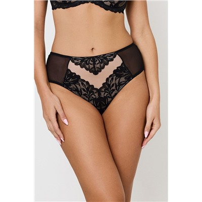 BELLA BLACK NEW Трусы высокие SUBTILLE