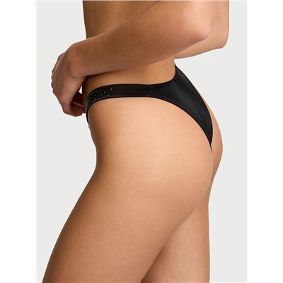 Scattered Shine Strap Brazilian Panty