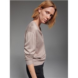 Leichte Strickjacke aus Viskosemischung