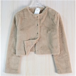 Женский жакет из искусственного меха