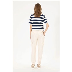 Kadın Krem Pantolon