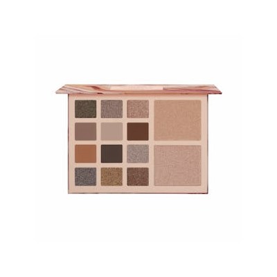 Палитра теней и хайлайтера Deliplus Nude Romance