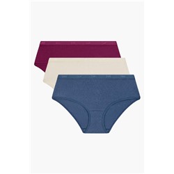 Pack de 3 culottes en varios colores