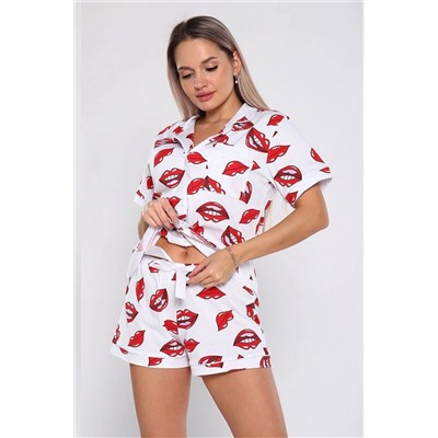 908 Пижама женская Губы