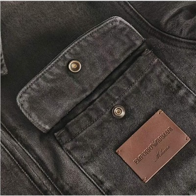 Мужская джинсовая куртка ЭМПОРИО АРМАН*И