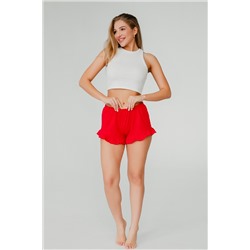 Шорты женские домашние с рюшей