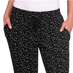 Damen Jogpants in Crepp-Optik