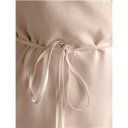 Жилет на запАх с поясом из плотного лиоцелла