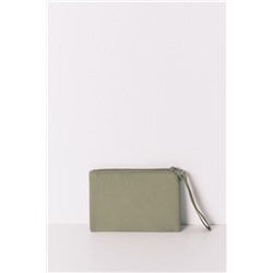 Monedero mini nylon verde