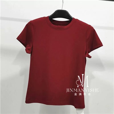 Женская базовая футболка из экспортного магазина