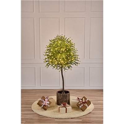 Ель искусственная Эми с лампочками на штамбе 1,7 м