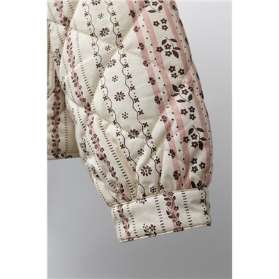 PRINTED PADDED JACKET