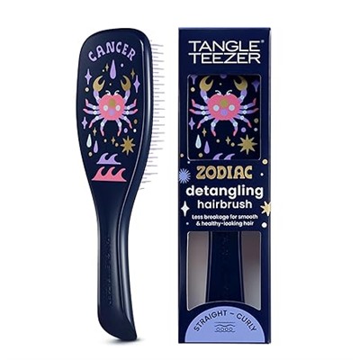 Tangle Teezer Zodiac Ultimate Detangler Hairbrush for Wet & Dry Hair, Eliminates Knots & Reduces Breakage for All Hair Types, Aries