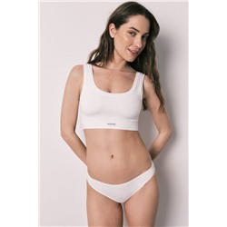 COZY Top seamless blanco
