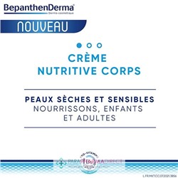 BepanthenDerma Crème Nutritive Corps 200 ml