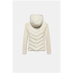 CAZADORA ACOLCHADA COMBINADA