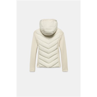 CAZADORA ACOLCHADA COMBINADA