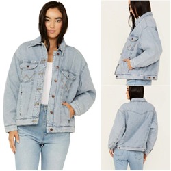 Потрясающее предложение! 🔥 Джинсовая стёганая куртка Wrangle*r   Экспорт