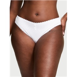 The Lacie Lace-Waist Bikini Panty