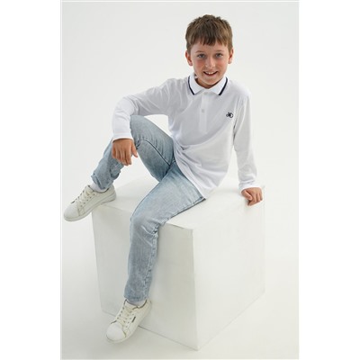 Джемпер Поло Вышивка М НАТАЛИ #926178