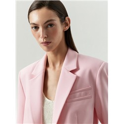 Однобортный жакет с поясом, ML820/freshes