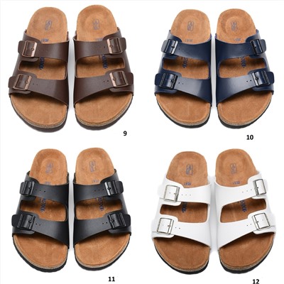 Шлепки  12 цветов  БРИКЕНСТО*К