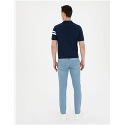 Açık Mavi Slim Fit Jean Pantolon