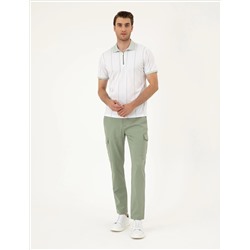 Yeşil Regular Fit Kargo Pantolon