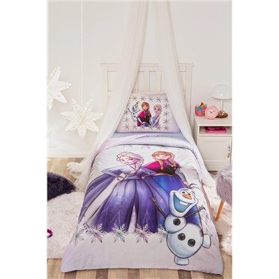 Özdilek Frozen Frosted Tek Kişilik Disney Lisanslı Çocuk Nevresim Takımı