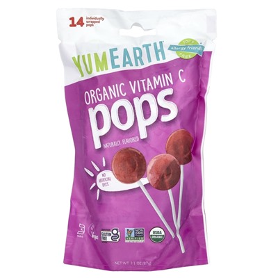 ORGANIC POPS 14 шт