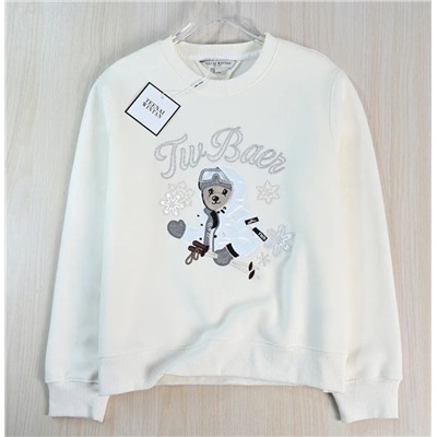 Женская милая флисовая толстовка