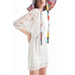 Vestido estilo crochet Johnson Hartig