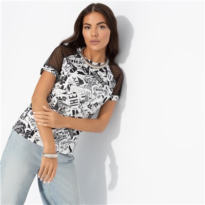 Футболка из эластичной ткани, Талант перемен (ретро)