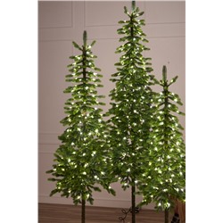 Ель искусственная литая с лампочками Королева Тянь Шаня 2,1 м