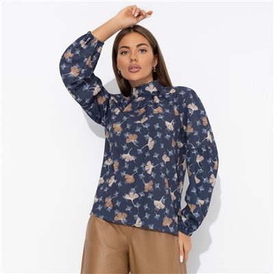 Блуза с акцентными рукавами, Драма в деталях