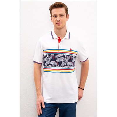 U.S. Polo Assn. Beyaz Erkek T-Shirt G081SZ011.000.980605